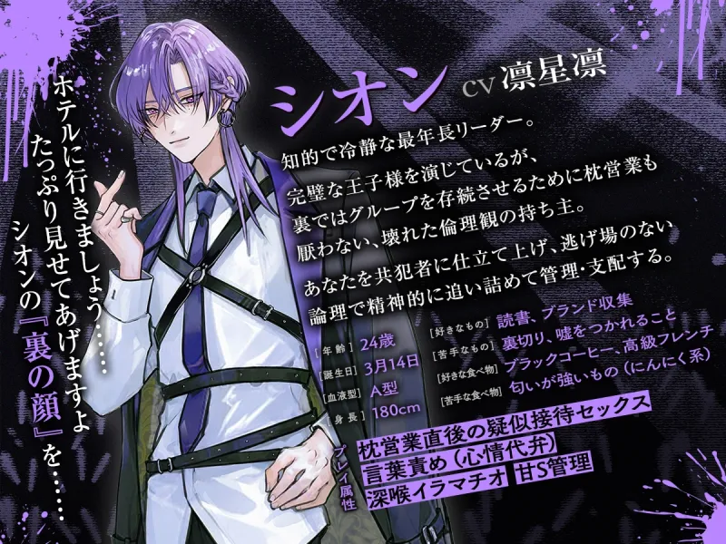 【枕営業×精神支配】UNDER:DOLL 02.シオン 再始動編「これが私の枕営業のやり方です♡ たっぷり見せて上げますよシオンの『裏の顔』を……」