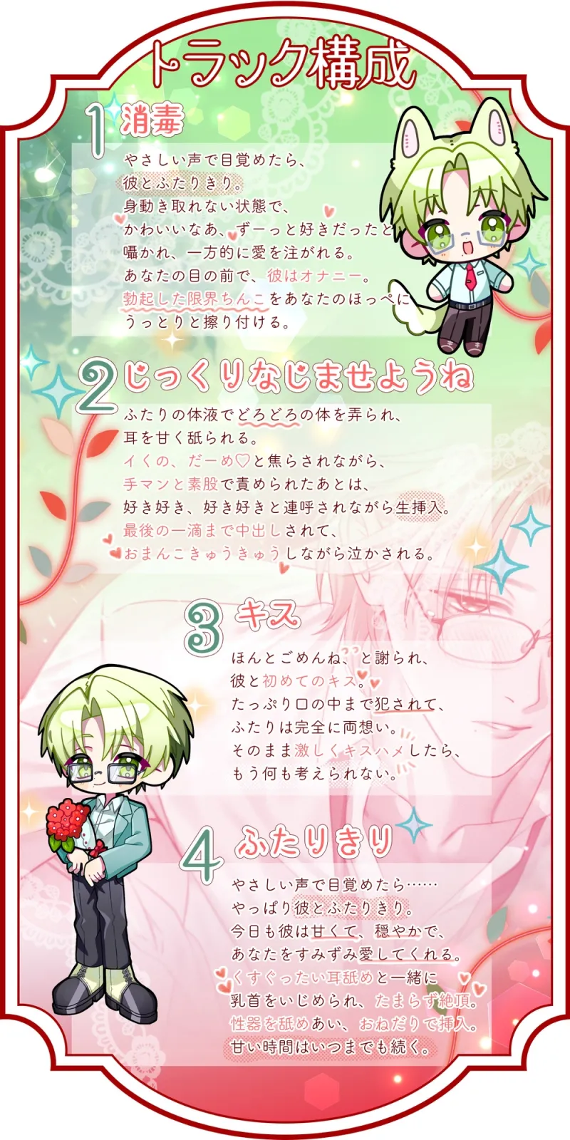 爽やかで甘くやさしいヤンデレお兄ちゃん×誤解の暴走と独占欲×粘着激重溺愛～結婚するのは誰ですか?～彼を愛するしかない♡セックスづくしの快楽ハッピーエンド(?)♡