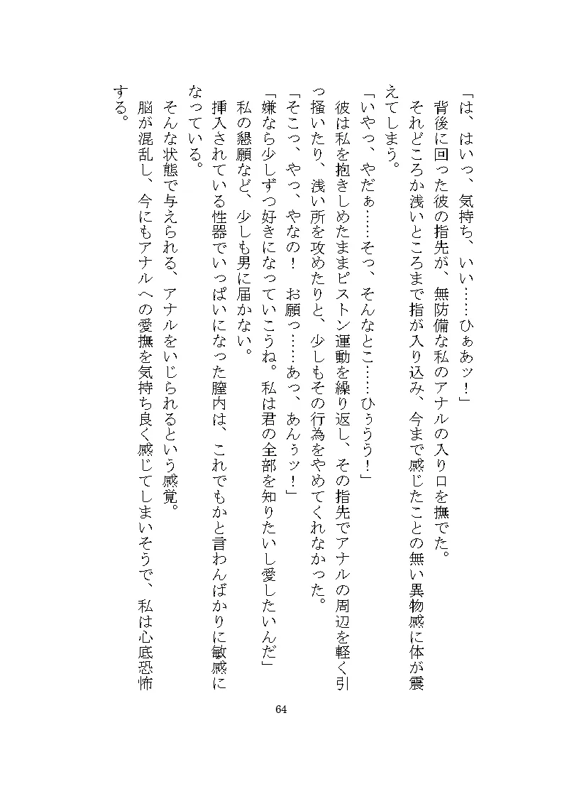 ヤンデレ殺人鬼に惚れられ独占欲による二穴調教の溺愛監禁生活をさせられる話