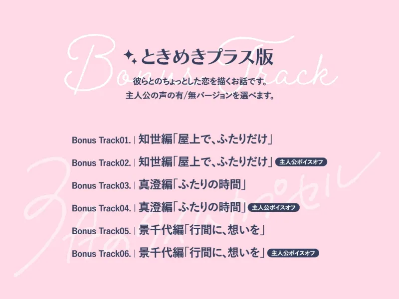 【ときめきプラス版】3月のタイムカプセル【音声ドラマ】