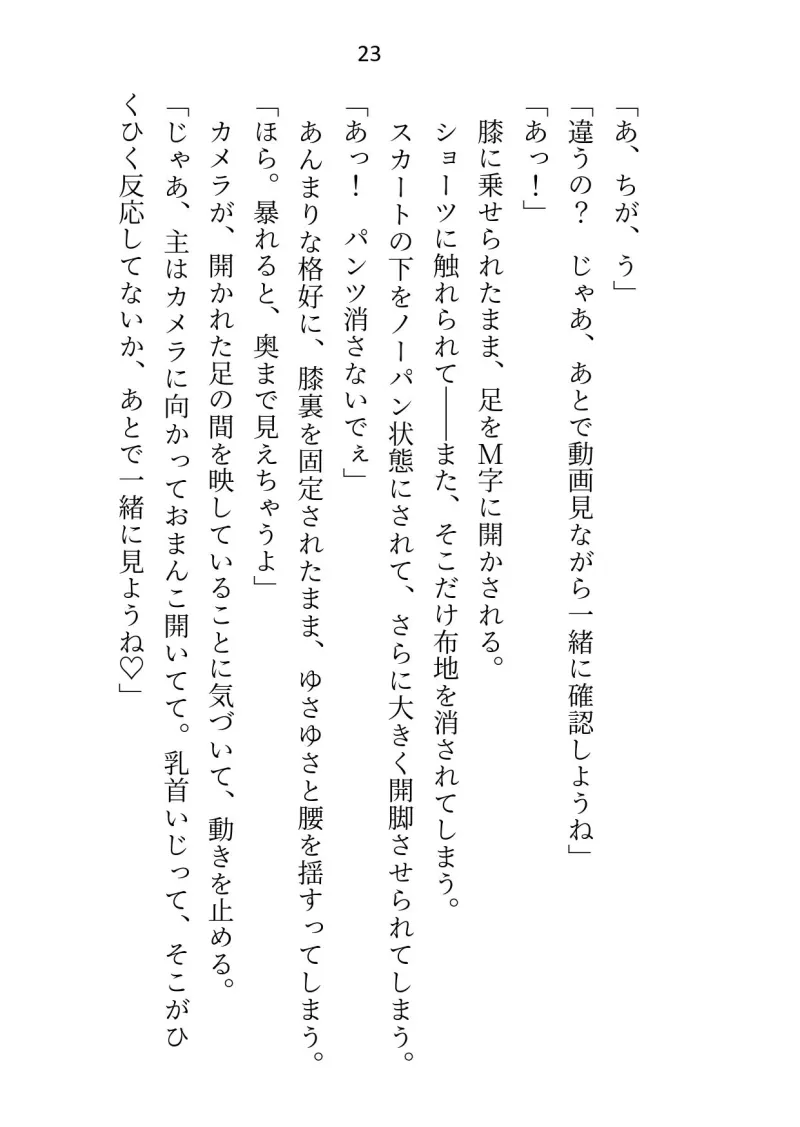 魔法少女ですがセックス契約してた使い魔が実は魔王で主従逆転されたあげく愛玩ペット＆監禁エンドになりました