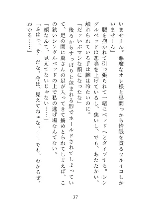 堕〜拾った片翼悪魔と職場の先輩天使からの奪い愛に溺れる〜