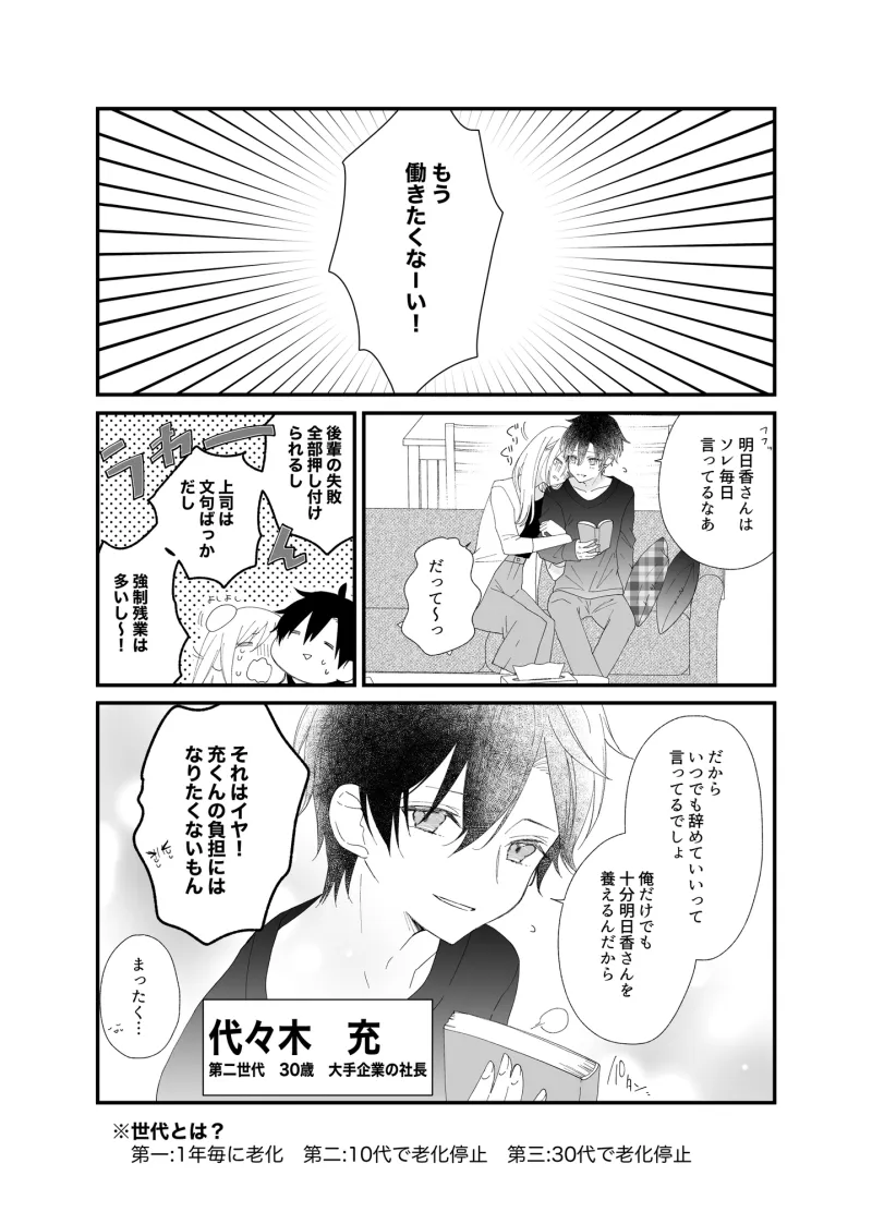 【ショタおね漫画】恋人の少年お兄さんにトロトロに癒されちゃう話