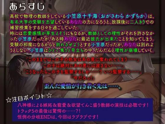 溺愛する教え子に彼氏ができたので担任教師の俺は悪い虫がつく前に監禁して妊娠するまで中出しレイプしまくった……