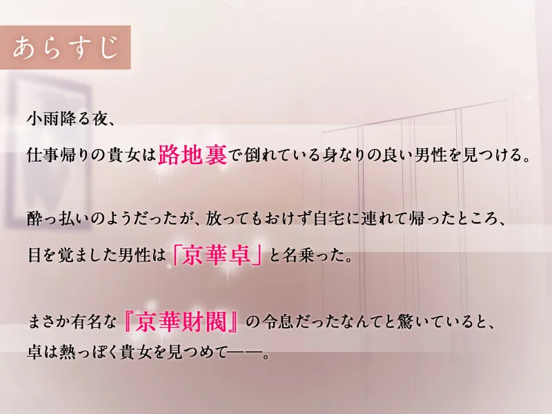 御曹司は路地裏に落ちている～京華卓は帝王学とセックスしか知らない～