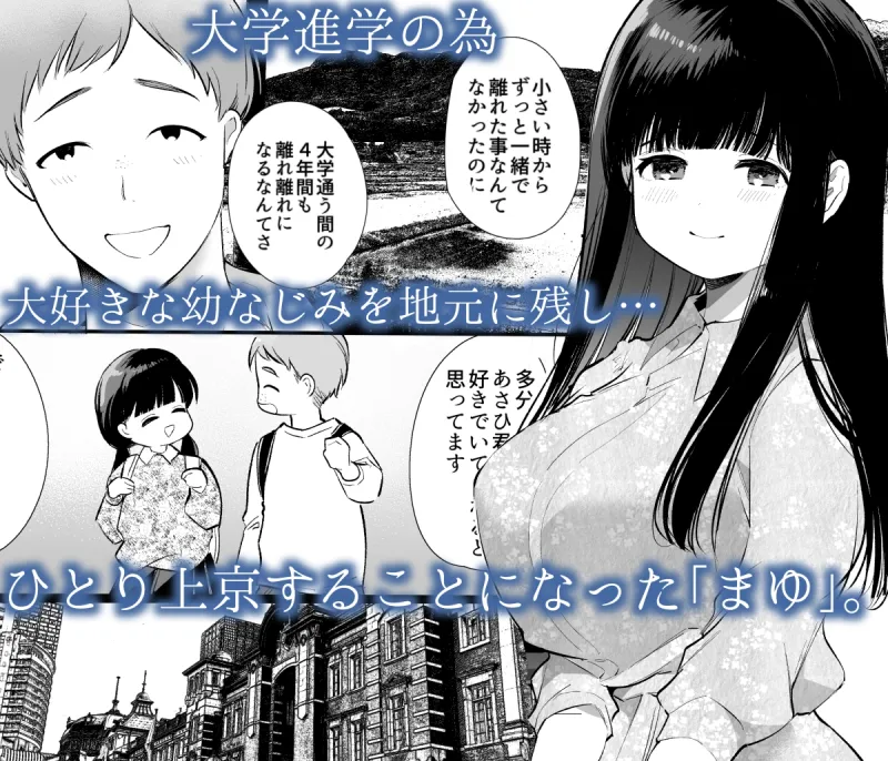 まゆちゃんNTR～大学進学の為上京した彼女が御曹司に捕まり溺愛されてしまった…～