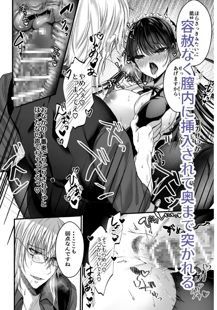 散りゆく黒百合～転生メイドは旦那様の執着から逃れられない～